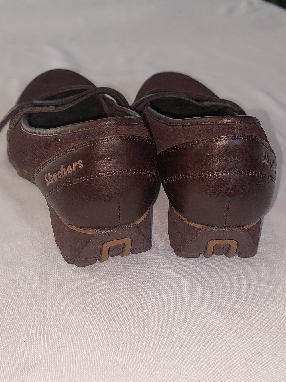 Skechers Women's Mary Jane Flats in Brown - Picture 5 of 7